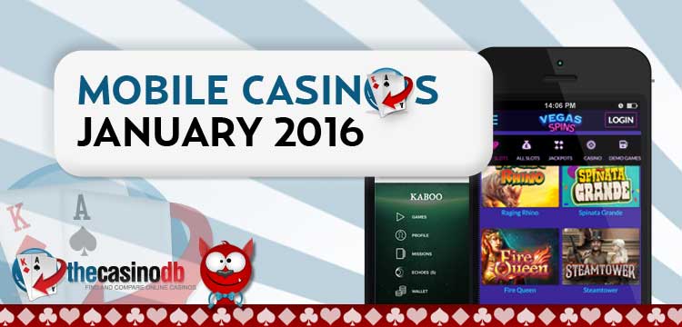 New Mobile Casinos January 2016