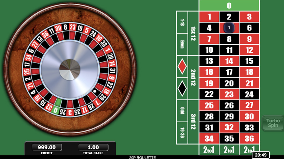 Roulette Free Play Demo