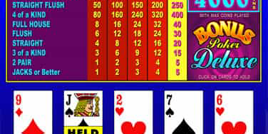 Bonus Poker Deluxe